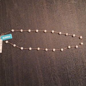14k Rose Gold Fresh Water Pearl Necklace by Effy, NWT